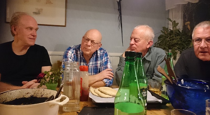 Ingvar Lasse H Anders Benke Sverige-Italien